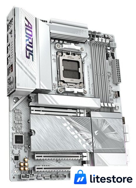 Материнская плата Gigabyte X870E Aorus Elite WiFi7 Ice (rev. 1.3) - Изображение №2 — Лайт Стор