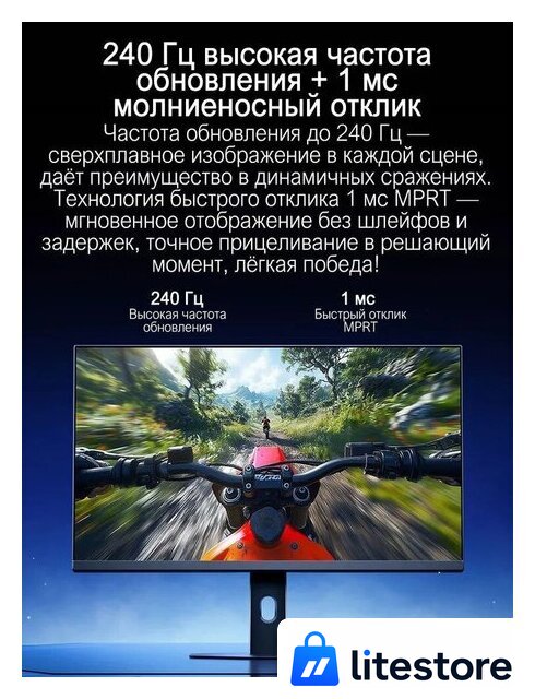 Игровой монитор Xiaomi Redmi G24 A24FDA-RG (китайская версия) - Изображение №4 — Лайт Стор