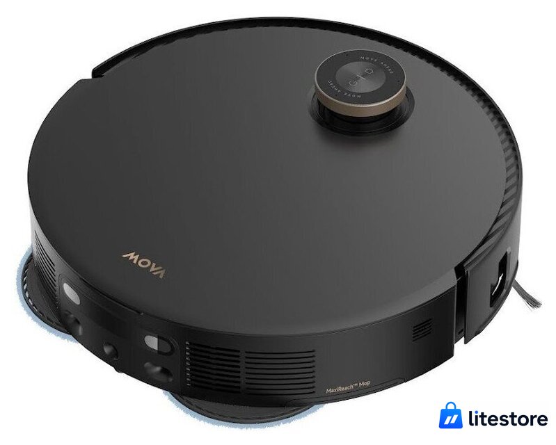 Робот-пылесос Trouver Robot Vacuum Mobius 60 Black RLV83LE (евровилка, черный) - Изображение №4 — Лайт Стор