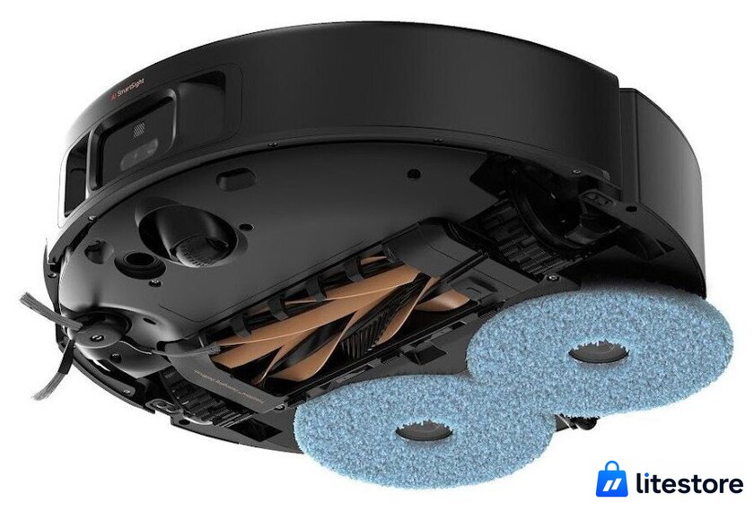 Робот-пылесос Trouver Robot Vacuum Mobius 60 Black RLV83LE (евровилка, черный) - Изображение №3 — Лайт Стор