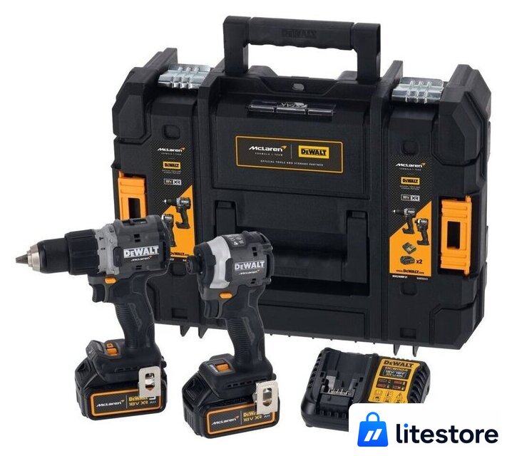  DeWalt DCK200MP2T (шуруповерт, винтоверт, 2 АКБ, кейс) - Изображение №1 — Лайт Стор