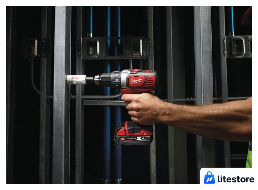 Дрель-шуруповерт Milwaukee M18 BDD-202C 4933443555 (с 2-мя АКБ, кейс) - Изображение №7 — Лайт Стор
