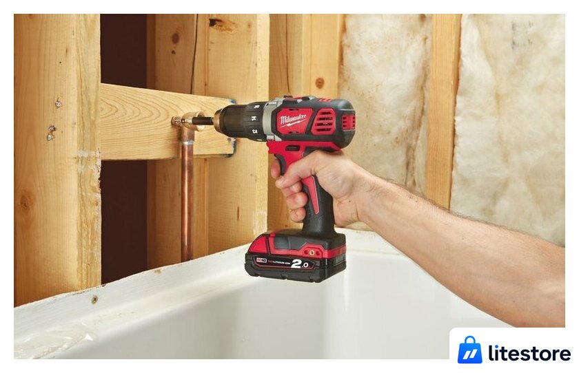 Дрель-шуруповерт Milwaukee M18 BDD-202C 4933443555 (с 2-мя АКБ, кейс) - Изображение №5 — Лайт Стор