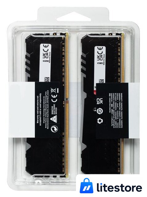 Оперативная память Kingston FURY Beast RGB 2x16ГБ DDR4 3200МГц KF432C16BB12AK2/32 - Изображение №7 — Лайт Стор