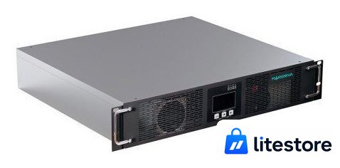 Источник бесперебойного питания Marsriva Single Phase On-Line UPS Rack MR-US2KRT-TIE - Изображение №1 — Лайт Стор