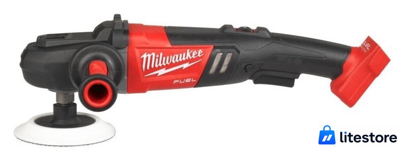 Полировальная машина Milwaukee M18 FAP180-0X 4933451552 (без АКБ, кейс) - Изображение №5 — Лайт Стор
