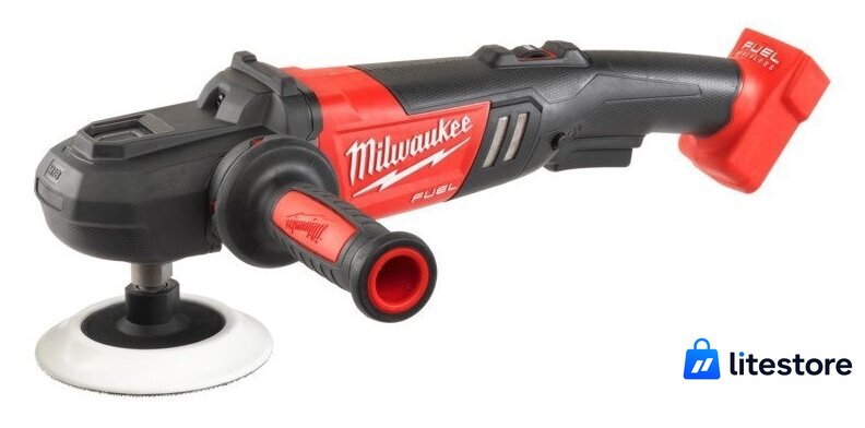 Полировальная машина Milwaukee M18 FAP180-0X 4933451552 (без АКБ, кейс) - Изображение №6 — Лайт Стор