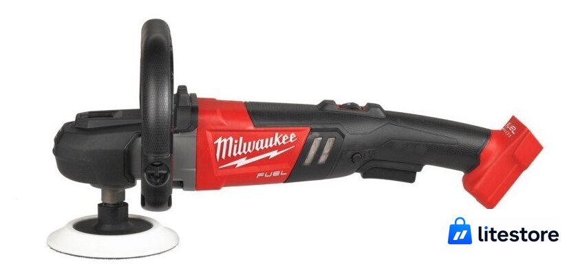 Полировальная машина Milwaukee M18 FAP180-0X 4933451552 (без АКБ, кейс) - Изображение №3 — Лайт Стор