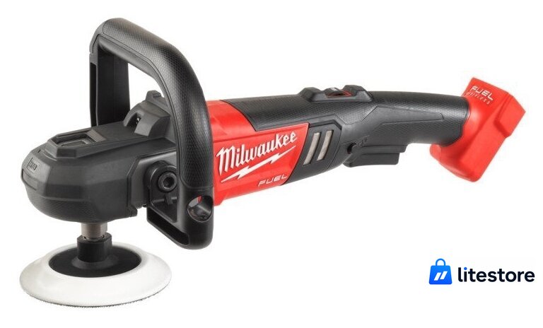 Полировальная машина Milwaukee M18 FAP180-0X 4933451552 (без АКБ, кейс) - Изображение №4 — Лайт Стор