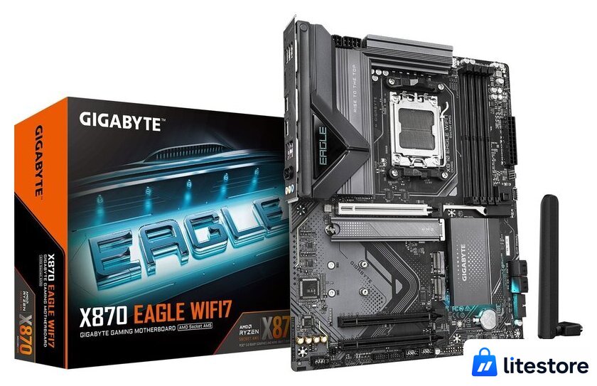 Материнская плата Gigabyte X870 Eagle WiFi7 - Изображение №4 — Лайт Стор