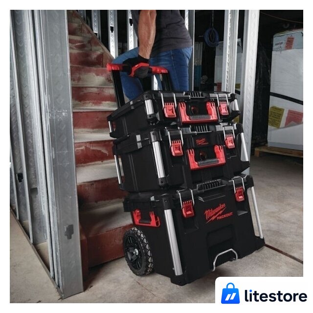 Тележка Milwaukee PackOut Rolling Trolley Toolbox - Изображение №7 — Лайт Стор