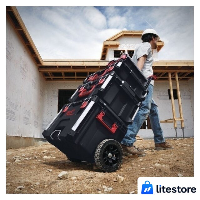 Тележка Milwaukee PackOut Rolling Trolley Toolbox - Изображение №6 — Лайт Стор