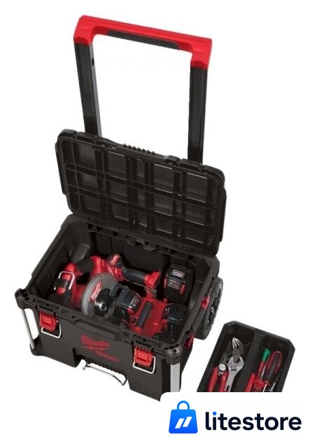 Тележка Milwaukee PackOut Rolling Trolley Toolbox - Изображение №4 — Лайт Стор