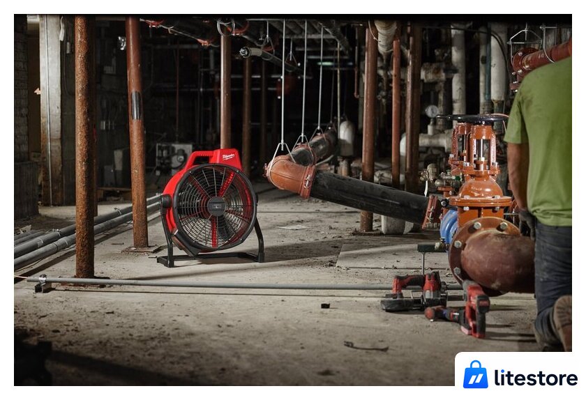 Вентилятор Milwaukee M18 ARFHP-0 4933492110 (без АКБ) - Изображение №8 — Лайт Стор