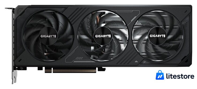 Видеокарта Gigabyte GeForce RTX 5070 Windforce OC SFF 12G GV-N5070WF3OC-12GD - Изображение №6 — Лайт Стор