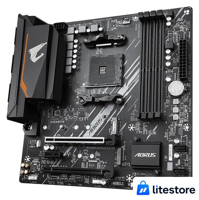Материнская плата Gigabyte B550M Aorus Elite (rev. 1.0) - Изображение №3 — Лайт Стор