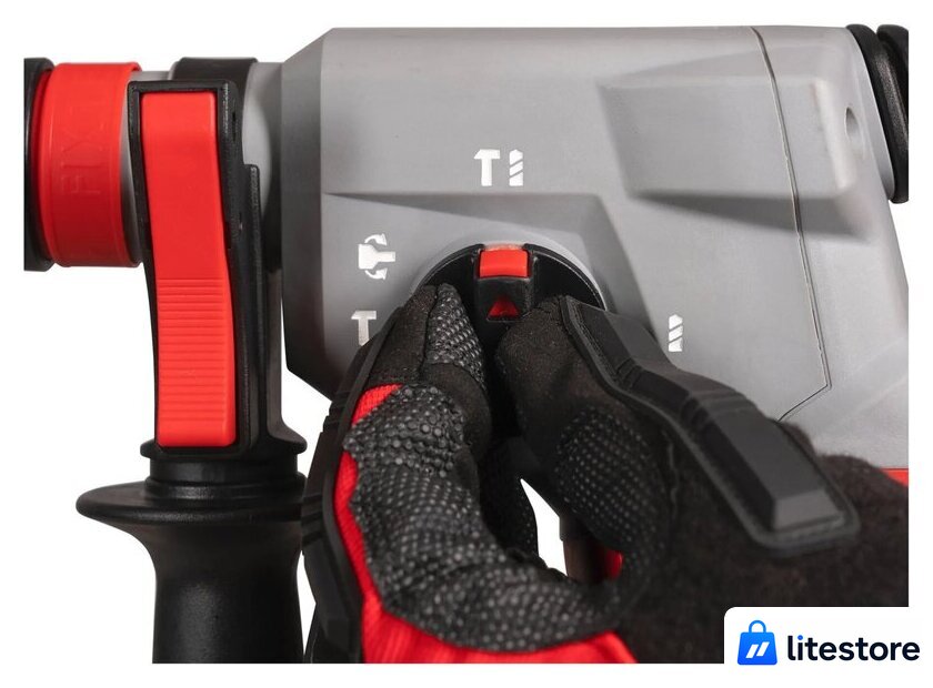 Перфоратор Milwaukee M18 BLHXMC-502X 4933499459 (с 2-мя АКБ, кейс) - Изображение №3 — Лайт Стор