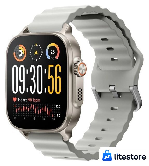 Умные часы Realme Watch 5 (серебристый титан) - Изображение №1 — Лайт Стор