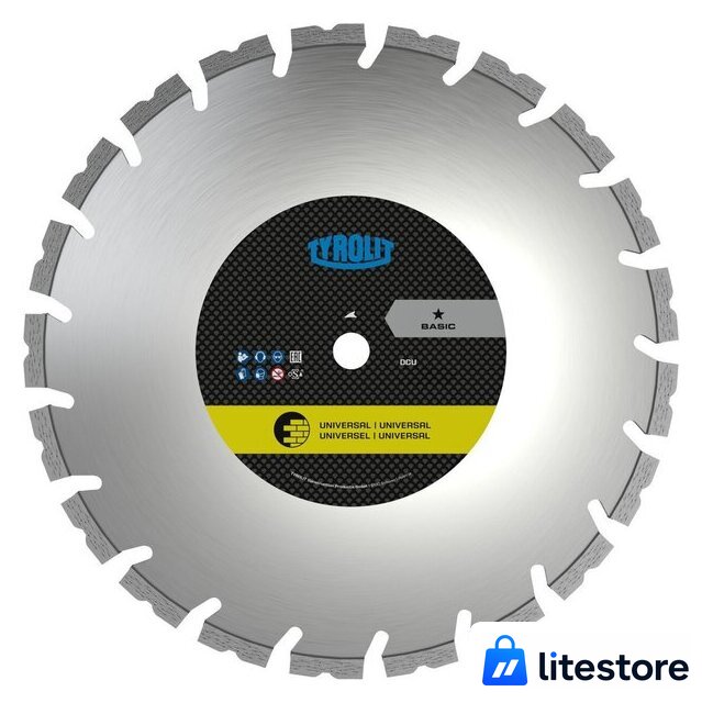 Отрезной диск алмазный  Tyrolit Basic DCU 350x3.2x25.4 34501462 - Изображение №1 — Лайт Стор