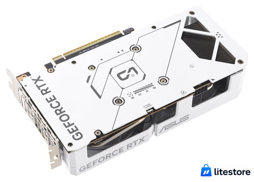 Видеокарта ASUS Dual GeForce RTX 5060 8GB GDDR7 White OC Edition DUAL-RTX5060-O8G-WHITE - Изображение №8 — Лайт Стор