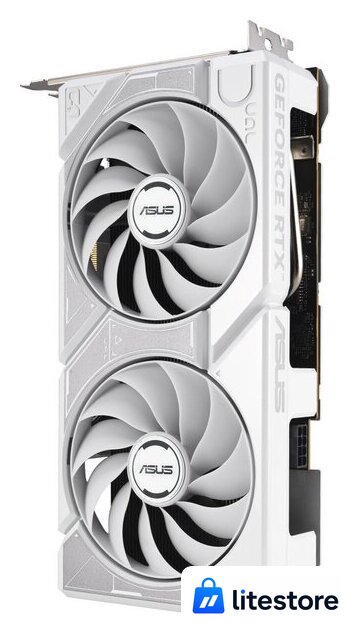 Видеокарта ASUS Dual GeForce RTX 5060 8GB GDDR7 White OC Edition DUAL-RTX5060-O8G-WHITE - Изображение №7 — Лайт Стор