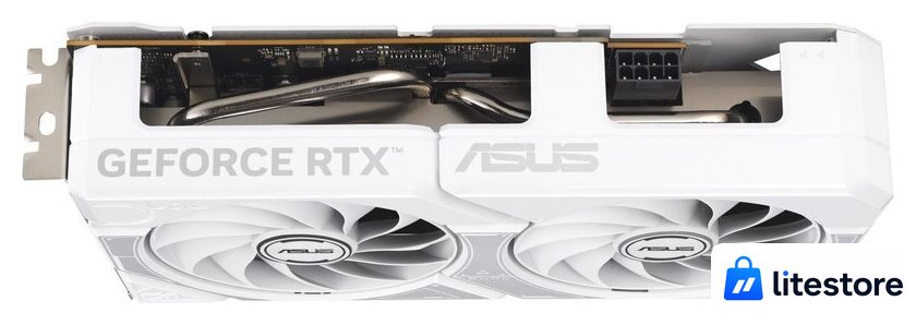 Видеокарта ASUS Dual GeForce RTX 5060 8GB GDDR7 White OC Edition DUAL-RTX5060-O8G-WHITE - Изображение №10 — Лайт Стор