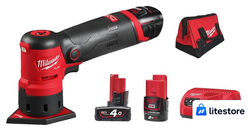 Дельташлифмашина Milwaukee M12FDSS-422X 4933479681 (с 2-мя АКБ 2 Ач, 4 Ач) - Изображение №1 — Лайт Стор