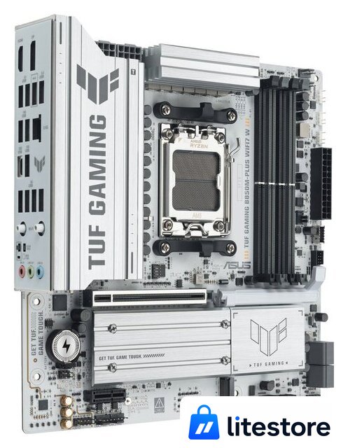 Материнская плата ASUS TUF Gaming B850M-Plus WiFi7 W - Изображение №3 — Лайт Стор