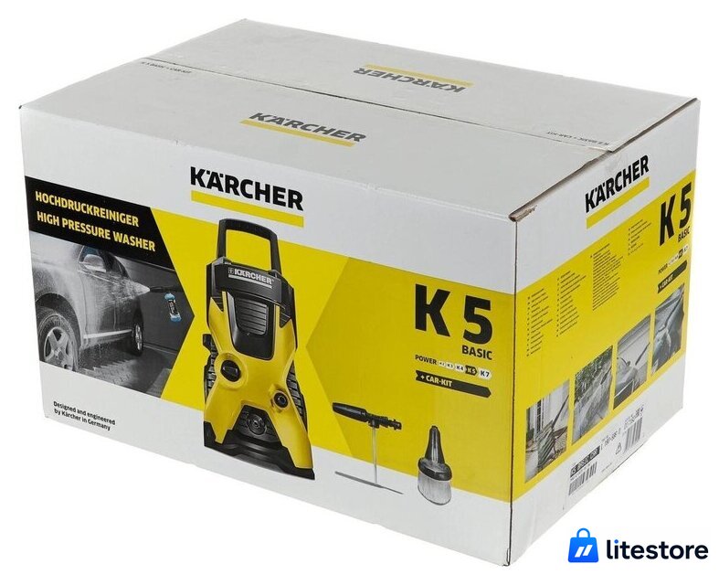 Мойка высокого давления Karcher K 5 Basic Car 1.180-586.0 - Изображение №20 — Лайт Стор