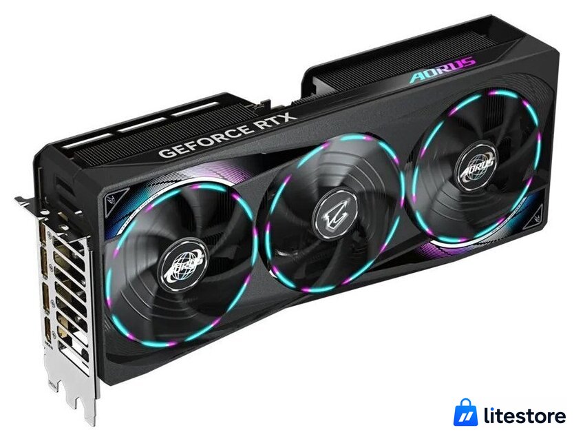 Видеокарта Gigabyte Aorus GeForce RTX 5070 Master 12G GV-N5070AORUS M-12GD - Изображение №1 — Лайт Стор