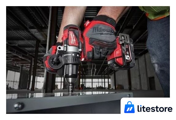 Дрель-шуруповерт Milwaukee M18 BLDD2-502X 4933464515 (с 2-мя АКБ, кейс) - Изображение №13 — Лайт Стор
