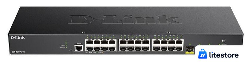 Управляемый коммутатор 2-го уровня D-Link DGS-1250-28X/A1A - Изображение №1 — Лайт Стор