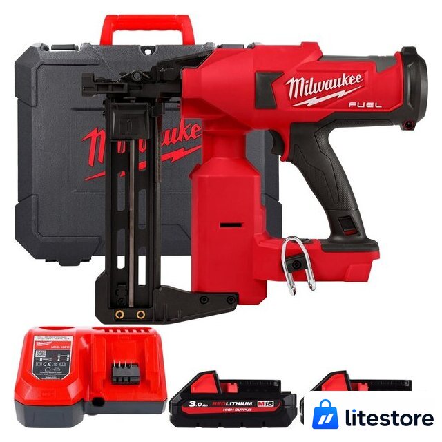 Степлер Milwaukee M18 FUEL M18FFUS-302C 4933479832 (с 2-мя АКБ 3 Ач, кейс) - Изображение №1 — Лайт Стор