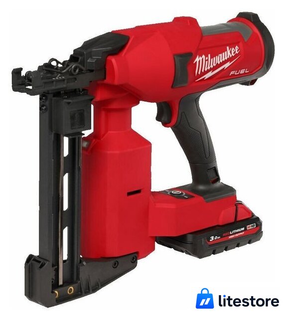 Степлер Milwaukee M18 FUEL M18FFUS-302C 4933479832 (с 2-мя АКБ 3 Ач, кейс) - Изображение №3 — Лайт Стор