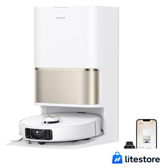 Робот-пылесос Dreame Robot Vacuum L50s Pro Ultra White RLL88HE (евровилка, белый) - Изображение №2 — Лайт Стор