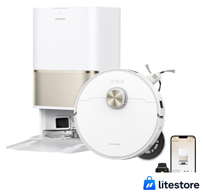 Робот-пылесос Dreame Robot Vacuum L50s Pro Ultra White RLL88HE (евровилка, белый) - Изображение №1 — Лайт Стор