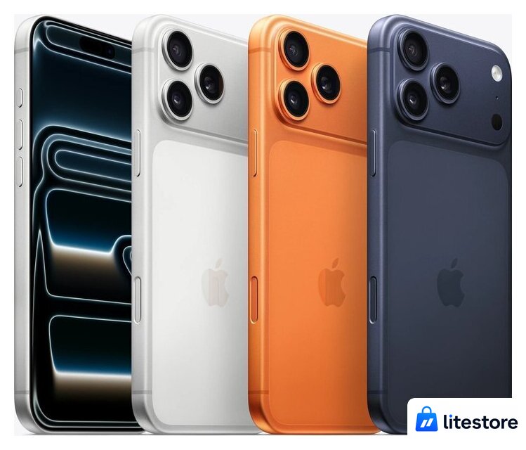 Телефон Apple iPhone 17 Pro Max 256GB (серебристый) - Изображение №5 — Лайт Стор