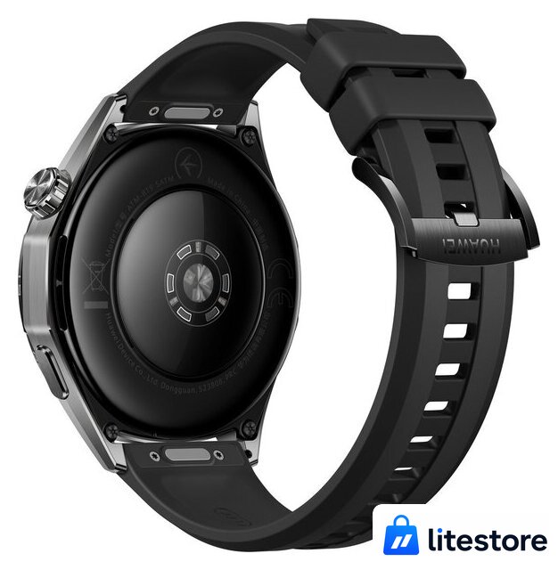 Умные часы Huawei Watch GT 6 46 мм (черный, с черным силиконовым ремешком, международная версия) - Изображение №4 — Лайт Стор