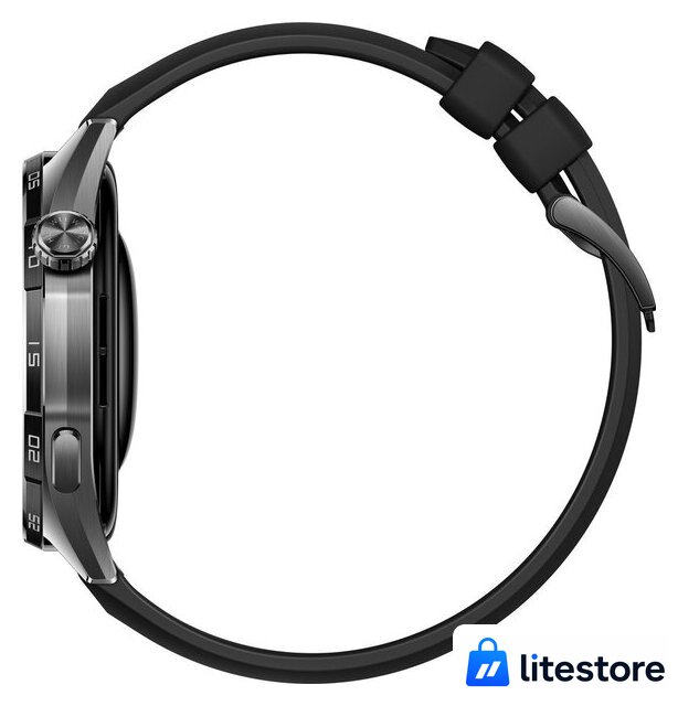 Умные часы Huawei Watch GT 6 46 мм (черный, с черным силиконовым ремешком, международная версия) - Изображение №5 — Лайт Стор