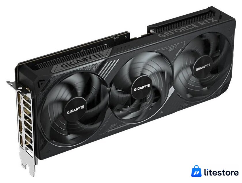 Видеокарта Gigabyte GeForce RTX 5070 Ti Windforce OC SFF 16G GV-N507TWF3OC-16GD - Изображение №1 — Лайт Стор