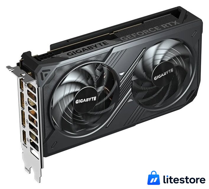 Видеокарта Gigabyte GeForce RTX 5060 Windforce Max OC 8G GV-N5060WF2MAX OC-8GD - Изображение №1 — Лайт Стор