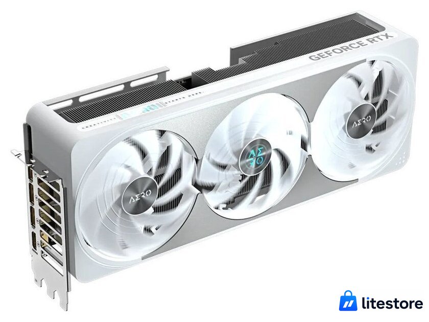 Видеокарта Gigabyte GeForce RTX 5070 Ti Aero OC 16G GV-N507TAERO OC-16GD - Изображение №1 — Лайт Стор