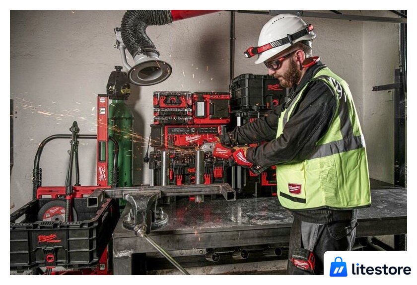 Угловая шлифмашина Milwaukee M18 FSAG125X-0X Fuel 4933478428 (без АКБ) - Изображение №9 — Лайт Стор