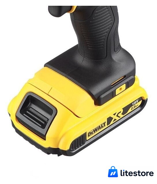 Дрель-шуруповерт DeWalt DCD771D2 (с 2-мя АКБ 2 Ah) - Изображение №4 — Лайт Стор