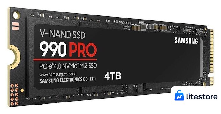 SSD Samsung 990 Pro 4TB MZ-V9P4T0BW - Изображение №2 — Лайт Стор