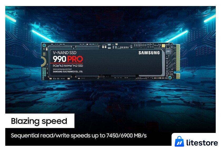 SSD Samsung 990 Pro 4TB MZ-V9P4T0BW - Изображение №7 — Лайт Стор