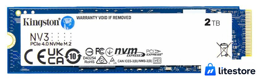 SSD Kingston NV3 2TB SNV3S/2000G - Изображение №1 — Лайт Стор