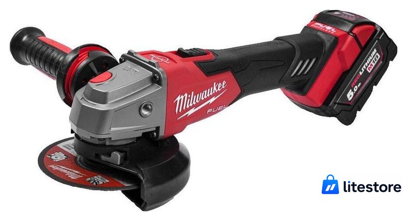 Угловая шлифмашина Milwaukee M18 FSAG125XB-502X Fuel 4933478430 (с 2-мя АКБ) - Изображение №1 — Лайт Стор