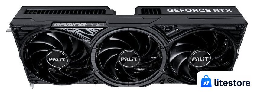 Видеокарта Palit GeForce RTX 5080 GamingPro OC V1 NE75080S19T2-GB2031Y - Изображение №4 — Лайт Стор