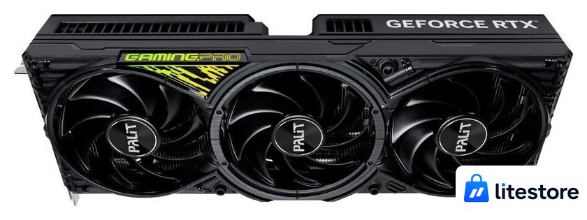 Видеокарта Palit GeForce RTX 5080 GamingPro OC V1 NE75080S19T2-GB2031Y - Изображение №5 — Лайт Стор